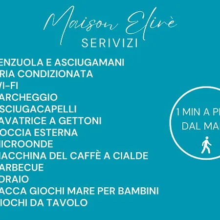 Σπίτι διακοπών Maison Elire - 10 Passi Dal Mare