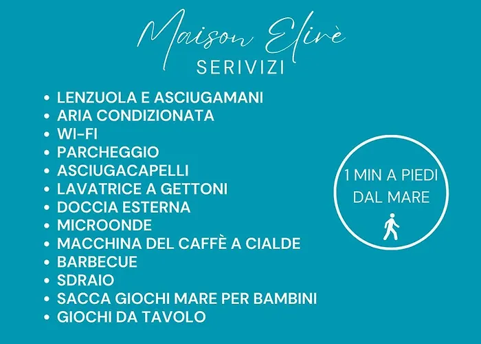 בית נופש Maison Elire - 10 Passi Dal Mare